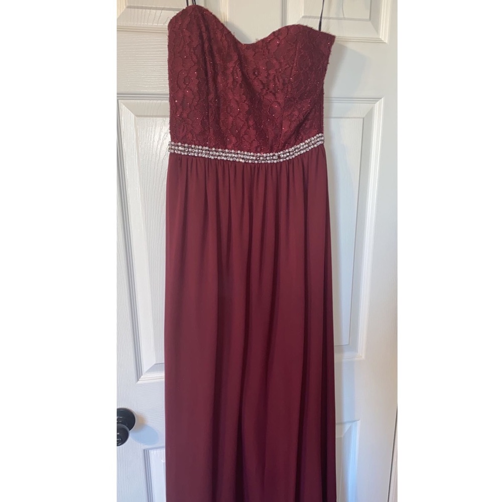 Strapless Prom Dress